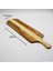 Ahşap Saplı Pide Sunum Tahtası - Dişbudak Ve Zeytin Ağacı – 60 Cm 2