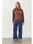Pasific Baskılı Sweatshirt - Kahverengi 3