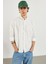 Erkek Steven Beyaz Regular Fit Oxford Gömlek 5