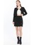 Ekose Tüvit Blazer Ceket Mini Etek Takım 1