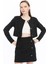 Ekose Tüvit Blazer Ceket Mini Etek Takım 2