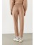 Alian Yumuşak Dokulu Jogging Pantolon(Cupro) - Vizon 4