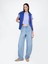 Kadın Mavi Ultrasoft High Rise Barrel Jean Pantolon 1