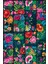 Renkli Kaymaz Patchwork Kesme Rulo Özel Ölçülü Yolluk AR667 3