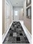 Füme Kaymaz Patchwork Kesme Rulo Özel Ölçülü Yolluk AR321 1