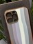 Apple iPhone 13 Pro Özel Renkli Tasarım Cam Arka Kapak Kamera Çerçeve Koruyuculu Silikon Yapı Gennluna Kılıf Mr 2