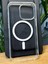 Apple iPhone 15 Pro Max Kılıf Magsafe Wireless Kablosuz Sarj Destekli Sert Şeffaf Darbe Emici Kapak Gennslımshock 4