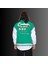 Unisex Oversize Yeşil Nakış Baskı Kolej Mont 2