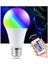 4 Adet Kumandalı, 20 Farklı Işık Renkli, Çakar Modlu Akıllı LED Ampul, Çok Kaliteli Rgb E-27 Ampul 2