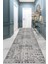 Gri Kaymaz Etnik Kesme Rulo Özel Ölçülü Yolluk AR1378 1