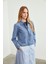 Denim Cep Detaylı Spor Mavi Ceket C-0095 5
