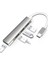 Type C USB Çoklayıcı 3.0 Type-C Çoğaltıcı 1to4 Type-C USB Hub Akım Korumalı ve Kılıflı 2
