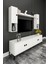 MDF Tv Ünitesi 180 cm Dolaplı Raflı 2