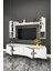 MDF Tv Ünitesi 180 cm Dolaplı Raflı 3