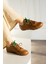 Bellıve Taba Cilt Çift Bağcık Trend Model Sneaker 2