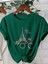 Eyfel Kulesi Baskılı Basic T-Shirt 1