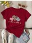 Kalp Baskılı Basic T-Shirt 1