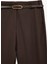 Kemerli Slim Fit Ispanyol Paça Kumaş Pantolon 3