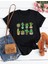 Sevimli Kaktüsler Baskılı Basic T-Shirt 1
