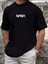 Nasa Yazı Baskılı Basic T-Shirt 1