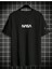 Nasa Yazı Baskılı Basic T-Shirt 2