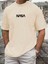 Nasa Yazı Baskılı Basic T-Shirt 1