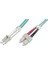 LC-SC Fiber Optik Patch Kablo, 1 metre, Multimode, Duplex, 50/125, OM3 1