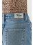 Maria Ice Blue Slim Mom Jean Pantolon - Ice Blue 5