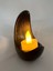 Siyah Ay Şekilli Mumluk, Ramazan Dekorasyonu, Ay Şekilli Tealight Mumluk 5