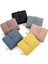 Moda Toka Bayan Cüzdan Kısa Çoklu Kart Yuvası Kimlik Çantası Para Cüzdanı Fermuarlı Clutch (Yurt Dışından) 2
