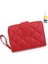 Basit Bayan Cüzdan Kısa Akordon Kart Yuvası Toka Para Cüzdanı Kimlik Çantası Fermuarlı Clutch (Yurt Dışından) 1