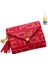 Moda Toka Bayanlar Kısa Cüzdan Küçük Üç Katlı Kart Tutucu Para Cüzdanı Kadın Clutch (Yurt Dışından) 1