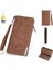 Erkekler Clutch Iş Çoklu Kart Yuvası Kart Tutucu Snap Düğmeli Clutch Cüzdan (Yurt Dışından) 1