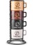 Lena 4'Lü Standlı Kupa / Çay Fincanı 180 Ml 1