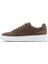 Erkek Bej Bağcıklı Süet Deri Sneaker 25SFD612710 2