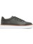Erkek Haki Bağcıklı Kalın Tabanlı Deri Sneaker 25SFD6124FT 1