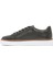 Erkek Haki Bağcıklı Kalın Tabanlı Deri Sneaker 25SFD6124FT 2