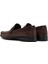 Erkek Kahverengi Deri Casual Loafer 25SFD754118 5