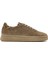Kadın Taba Bağcıklı Süet Deri Sneaker 25SFD510710 1