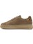 Kadın Taba Bağcıklı Süet Deri Sneaker 25SFD510710 2