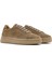 Kadın Taba Bağcıklı Süet Deri Sneaker 25SFD510710 3