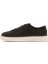 Erkek Yeşil Bağcıklı Kalın Tabanlı Süet Deri Sneaker 25SFD632010 2