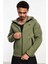 Tech Fleece Full Zip Windrunner Hoodie Green Kapüşonlu Unisex Sweatshirt Haki Yeşil 1