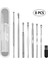 8 Adet Kulak Temizleme Çubuğu Temizleme Seti Sağlık Aracı Kulak Wax Sökücü Temizleyici Kulak Kaşığı Temizleme Kulaklar Curette Kiti Gümüş (Yurt Dışından) 1