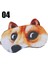 Sevimli Kedi Uyku Maskesi Doğal Uyku Göz Maskesi Siperliği Kapak Gölge Göz Bandı Kadın Erkek Yumuşak Taşınabilir Seyahat Eyepatch4（4） (Yurt Dışından) 5