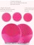 Suya Dayanıklı Silikon Yüz Temizleme Fırçası Elektrikli Temizleme Aleti - Gül Kırmızısı (Yurt Dışından) 4