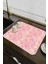 Pembe Fas Desen Microfiber Bulaşık Kurutma Matı MM003 2