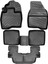 Ford Explorer 3D Havuzlu Paspas Siyah (U.s.a. Versiyon Için/7 Koltuklu) 2011-2019 Arası 1