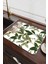 Yeşil Çiçekli Microfiber Bulaşık Kurutma Kurulama Matı MM017 2