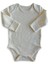Qiza Unisex Uzun Kollu Kendinden Patikli Zıbın - Bebek Bodysuit 1